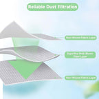 20 Pack Q7 M5+ Dust Bags for Roborock Q7 M5+, Q5 Max+, Q10 S5+, Q10 X5+, Q8 Max+, Q7 Max+, S7 Max Ultra, S8+ Robot Vacuum – Large Capacity Disposable Bag Accessories