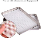 5 Pieces Square Silicone Dehydrator Sheets,15.7" x 15.7" Non-stick Fruit Dehydrator Mats,Reusable Steamer Mesh Mat Baking Mats for Fruit Dryer