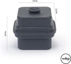 W&P Prism Single Ice Mold, Perfect Etched Large Cube, Slow Melting for Whiskey and Cocktails, Food Grade Premium Silicone, Dishwasher Safe, BPA Free