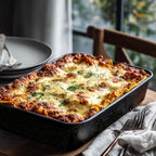 3-Pack Roasting Pans for Ovens Turkey Roaster Pan set Deep Lasagna Baking Pan,17/15/13Inch Spotted Enamel Steel Vessel Used for Cake Dinners Cooking Safe Easy to Clean Bakeware Merry Christmas Gift