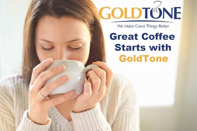 GOLDTONE Reusable 8-12 Cup Basket Coffee Filter fits Hamilton Beach Coffee Makers and Brewers. Replaces your Hamilton Beach Reusable Coffee Filter - BPA Free