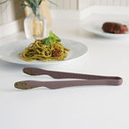 carrotez Silicone Tongs for Cooking, Anti-Slip,Non-Scratch Kitchen Tongs 9.5 inch Silicone Tongs 1Pack - Cocoa