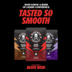 Death Wish Coffee, Single Serve Pods - Dark Roast Coffee Pods - Made with USDA Certified Organic, Fair Trade, Arabica and Robusta Beans (20 Count)