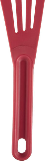 Mercer Culinary Hell's Tools Hi-Heat Slotted Spatula, 12 Inch x 3.5 Inch, Red