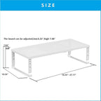 Expandable,Adjustable & Stackable Spice Rack, Cabinet Kitchen Countertop Shelf Organizer,Metal Pantry Storage Shelves - Space-Saving Storage Solution(1Pack/White/Large)