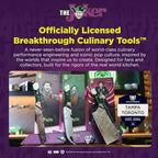 Dalstrong Pitmaster BBQ Knife - 8 inch - THE JOKER™ Edition Official License - 5 Layer 9CR18MOV Stainless Steel - Resin Handle - Meat Fork Bottle Opener - Collection Item - Knife Sheath