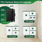 BRODI 10 Combo Pack Travel Vacuum Bags with Pump - Space Saver & Travel Essentials, Clothing & Luggage Vacuum Seal Bags