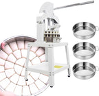 INTSUPERMAI Dough Divider Cutter Machine 36PCS Manual Dough Divider Rounder 3 Pans Hydraulic Dough Equal Cutter DIvider Cutting Machine 1.06oz-5.64oz One Piece