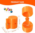 Round Cake Pop Mold Shapes Press Set, Sphere Circle Cake Pop Cutter and Pusher, Baking Tools Accessories for Cake Pops, Cookies, Wedding and Party Desserts (2pcs)