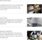 Vermicular Oven Pot | Non-Toxic Enameled Cast Iron Pot | 26cm (5.3 Qt) | Oven-safe | Induction-compatible | Dutch Oven | Made in Japan | Serves 5-6 | Natural Beige
