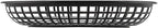 40 Pack 8.9x5.7x1.6 Inch Black Plastic Fast Food Baskets, Restaurant Serving Baskets, Oval Fast Food Serving Tray for Picnic, Deli Serving, Chicken, Burgers and Fries
