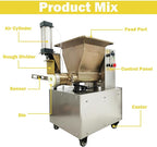 TECHTONGDA Commercial Dough Divider Electric Quantitative Dough Cutter 1-500g Pneumatic Dough Machine Pastry Dough Lump Spacer