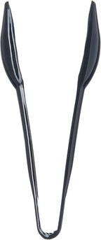 Carlisle FoodService Products 460603 Carly Salad Tong, 6" Salad Tong, Black, 1 Pack