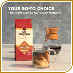 Don Francisco's Maple Pecan Ground Coffee, Medium Roast – Flavored 100% Arabica, 3-Pack (12 oz Bags), Premium Coffee for Drip, Pour Over & French Press