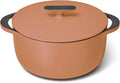 Caraway Enameled Dutch Oven - 6.5 qt Cast Iron Dutch Oven With Lid - 3 Layer Enamel Coating - No Seasoning Required - Compatible With All Stovetops - Oven Safe - No Forever Chemicals - Rust
