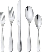 Silverware Set for 16 – 18/10 Stainless Steel Flatware, Mirror Finish, Dishwasher Safe, Durable and Elegant, Rust Resistant, Perfect for Entertaining (80-Piece Set, Fidenza)