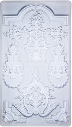 Art Mold for Polyclay Air Dry Clay Plaster, Medallion Frame