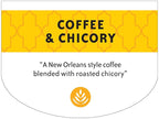 Community Coffee Coffee & Chicory 72 Count Coffee Pods, Medium-Dark Roast, Compatible with Keurig 2.0 K Cup Brewers, 72 Count (Pack of 1)