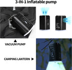 Vacuum Bags for Travel Luggage with Pump, Reusable Space Saver Waterproof Compression Bags for Suitcase,Travel Backpack, Vacuum Seal Packing cube for Storage Organizer Cloth Packing(2PCS + 1PUMP-17L)