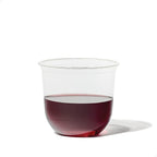 TOSSWARE NATURAL Arc - Plant Based Clear Cold Cups 12 oz - Plastic Alternative for Parties, Bachelorettes, Weddings - Recyclable - Set of 50