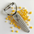 Duty Zinc Alloy Corn Stripper, Multi Function Corn Kerneler Creamer Tool Efficient Corn Peeler, Remover for Fresh Sweet Corn Vegetables Fruits