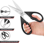 Kitchen Christmas Gifts Set, iBayam All Purpose Kitchen Scissors with Protective Sheath, Housewarming Gifts for New Home, Wedding Gifts for Couples 2025, Bridal Shower Gifts, Birthday Gifts for Women