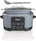 Ninja Foodi PossibleCooker PRO 14-in-1 8.5 Qt Multi-Cooker – Replaces 14 Tools, Nonstick Pot, Glass Lid & Integrated Spoon (Gray)