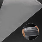 18.5 Inch Disposable Piping Bags 100PCS Tipless Piping Bags Anti-Burst Pastry Bags Cake Decorating Bag for Pastry, Dessert, Cake, Cream Frosting and Cookie Decorating