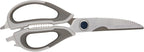 Rachael Ray Professional Multi Shear Kitchen Scissors with Herb Stripper and Sheath, 2 Piece, Gray