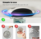 Electric Can Opener, Rechargeable Can Opener Electric Fits Most Can Sizes with Smooth Edge, USB-C Fast Charge Can Opener,One-Touch Automatic Can Openers for Seniors