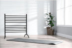 33 in. Solo Freestanding Towel Warmer, Matte Black