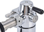 Beer Bottle Filler, No Foam Counter Pressure Bottle Filler with Removable Clip Lock 304 Stainless Steel Fast Filling Glass Bottle Filling Tool for Beer & Wine