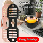 Silicone Lid Lock Strap for Crockpot Slow Cooker (6/7/8 Quart) - Universal Crockpot Lid Holder & Rubber Strap Alternative | Heat-Resistant, No-Spill Design Transport Accessories (Pink)