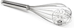 Fox Run Basket Cage Whisk, 2.75 x 2.75 x 12.5 inches, Metallic