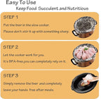 48 Bags Slow Cooker Liners, Disposable, Plastic, White, Self Seal, BPA Free, 21 inches x 13 inches, 3 quarts (48)