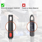 Silicone Fish Spatula Turner,Flexible Kitchen Wide Pancake Fish Slotted Spatulas for Nonstick Cookware Pans Omelette Egg