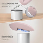 Canslab Ultrablde SE - USB Rechargeable Electric Can Opener for Kitchen for Seniors with Arthritis- Cordless Battery Powered Automatic, Side Cut, Smooth Edge, Handsfree, for Small or Large Cans, Pink