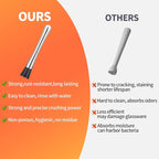 2 PCS Muddler for Cocktails,8" Stainless Steel Cocktail Muddler for Lemonade, Lemon Smasher Bartender Accessories, Crushes Ice,Fruits & Herbs, Bartender Tool for Home,Bar Use,Lemonade stand supplies