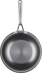 KitchenAid NITRO Carbon Steel Stir Fry Pan/Wok, Stainless Steel Handle, Compatible with All Cooktops, 10 Inch - Black