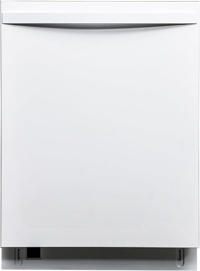 Kenmore 22-14622 24" Built-in Dishwasher-Quiet Tub with TurboDry, Leak, & SmartWash Soil Detection-15 Place Settings-49 DBA-Energy Star Certified, 24.61"D x 23.55"W x 33.88"H, White