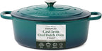 Larder & Vine Enameled Cast Iron 8 qt Dutch Oven Pot with Lid | Bread Baking | Compatible on All Cooktops & Oven Safe to 500° F | Great for Sourdough Bread | Bondi