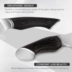 SHANGDAO Kitchen Knives Set, 3-Piece Chefs Knife Set High Carbon VG10 Stainless Steel with Ultra Sharp Blade & Professional Chef Knives, Japanese Cooking Knife with Gift Box