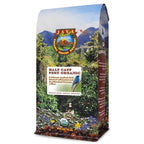 Low Acid Organic Coffee – Whole Bean, Mold-Free & Stomach Friendly by Java Planet, Peruvian Single Origin Half Caff Coffee, Medium Dark Roast, Arabica Gourmet Coffee Grade A, 1LB Bag