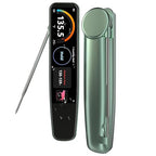 0.5s Instant Read Smart Meat Thermometer Digital, 3.8″ HD Touchscreen with Temp-OS, Professional Kitchen Food Thermometer for Cooking, Grill, BBQ | ±0.5°F, −58–572°F, IP68, USB-C Rechargeable