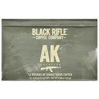 Black Rifle Coffee Company AK Espresso, 12 Count, Medium Roast K Cups - Single Serve K Cups Coffee Pods - Kcup Pods Compatible with Keurig 1.0 & 2.0 - Made from Arabica Beans