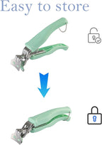 Stainless Steel Anti-Scalding Hot Bowl Dish Plate Gripper Clips Tongs Clamp Holder for Moving Hot Plate or Bowls with Food Out from Instant Pot Microwave Oven (2, Green,Pink)