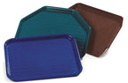Carlisle FoodService Products CT121608 Café Standard Cafeteria / Fast Food Tray, 12" x 16", Forest Green