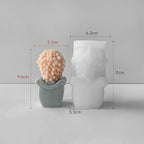 Tulip Soap Resin Mold - Resin Casting Silicone Molds for Home Decor & Candle Making Wave Spiral Mold
