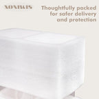 37oz 4PCS Glass Storage Containers with Lids, Glass Jars with Lids Pantry Food Storage Jars, Square Canister For Cookie, Nuts, Snack, Cereal, Candy, LeafTea, Coffee, Spice