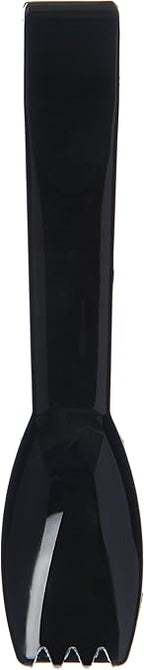Carlisle FoodService Products Carly Salad Tong, 6" Salad Tong, Black (12 Pack)